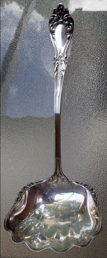 Princess (Sterling, 1900) Oyster Ladle Solid Piece by Watson-1