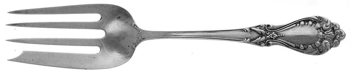Princess (Sterling, 1900) Individual Salad Fork by Watson-1