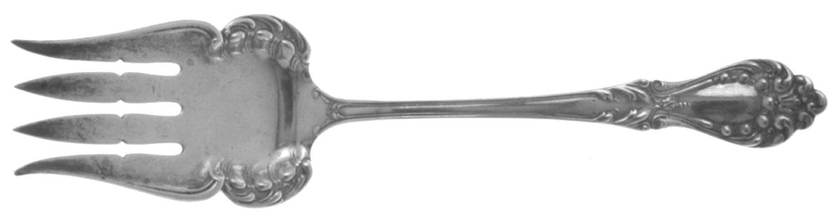 Princess (Sterling, 1900) Large Chipped Beef Fork by Watson-1