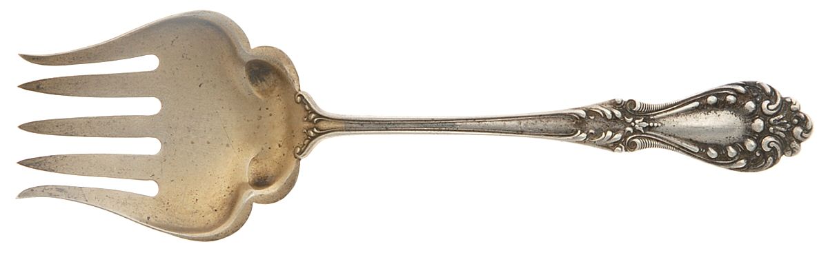 Princess (Sterling, 1900) Small Chipped Beef Fork by Watson-1