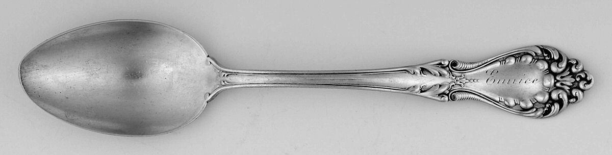 Princess (Sterling, 1900) Dessert/Oval Soup Spoon by Watson-1