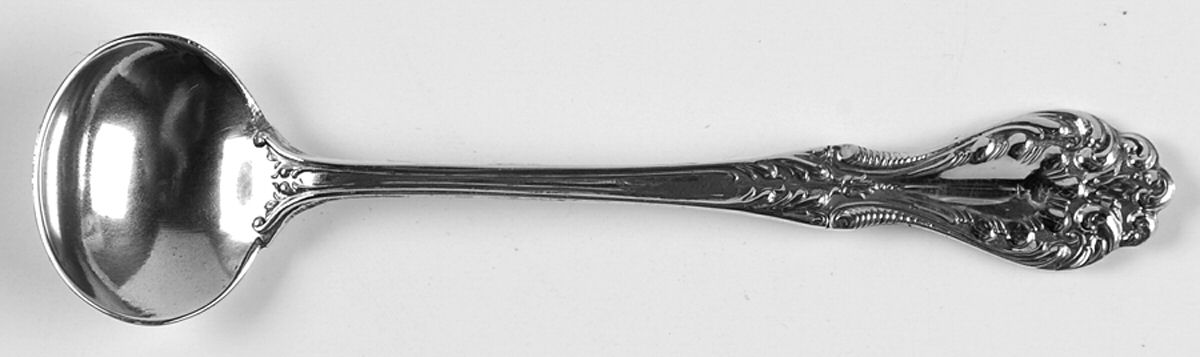 Princess (Sterling, 1900) Master Salt Spoon by Watson-1