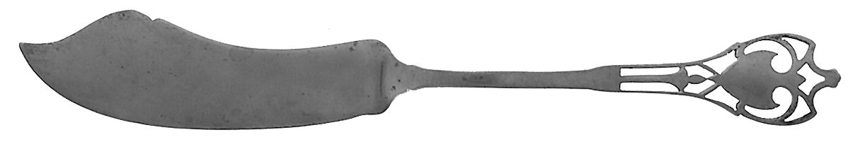 Putnam (Sterling, 1920) Flat Handle Master Butter Knife by Watson-1