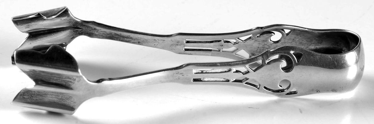Putnam (Sterling, 1920) Solid Individual Asparagus Tongs by Watson-1