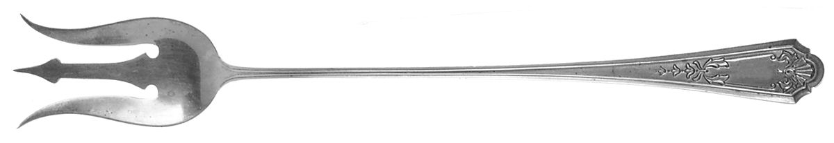 Queen Louise (Sterling, 1912)  Large Lettuce Serving Fork by Watson-1