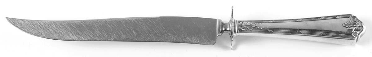 Rochambeau (Sterling, 1919) Large Stainless Blade Roast Carving Knife by Watson-1