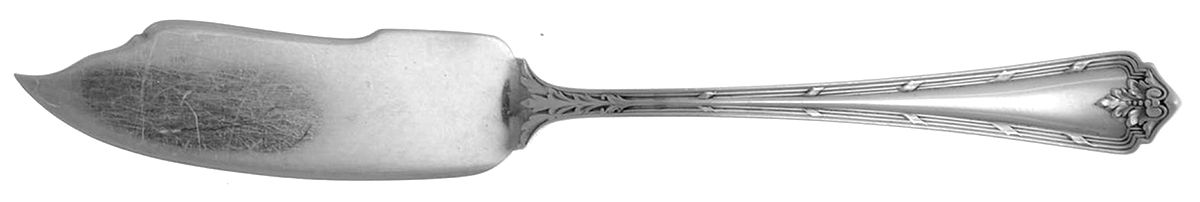 Rochambeau (Sterling, 1919) Flat Handle Master Butter Knife by Watson-1