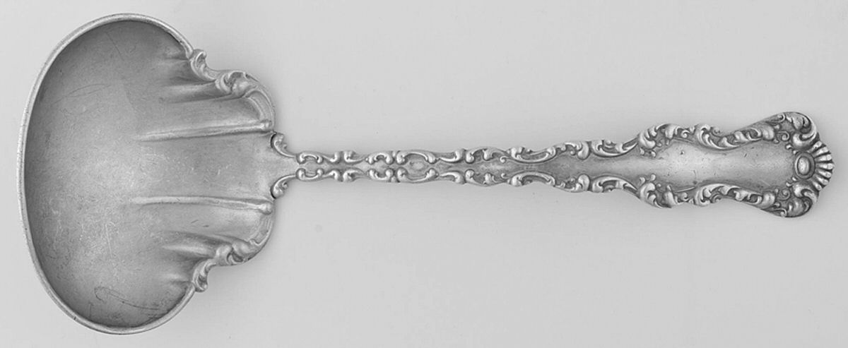 St. Louis (Sterling, 1904) Large Gravy Ladle, Solid Piece by Watson-1