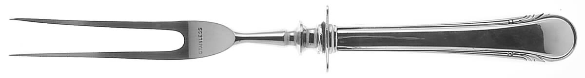 Tuscany (Sterling, 1927) Small Steak Carving Fork with Stainless Prongs by Watson-1