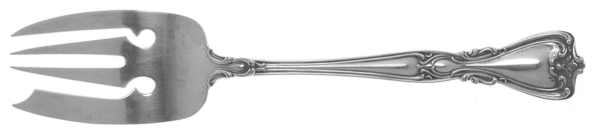 Victoria-New (Sterling, 1900) Individual Solid Fish Fork by Watson-1