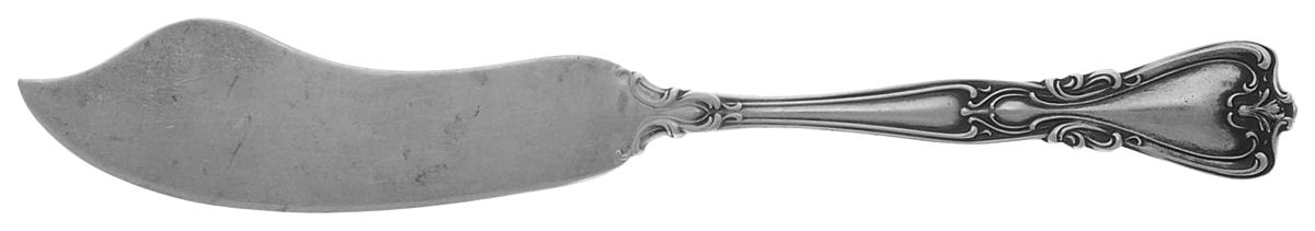Victoria-New (Sterling, 1900) Flat Handle Master Butter Knife by Watson-1