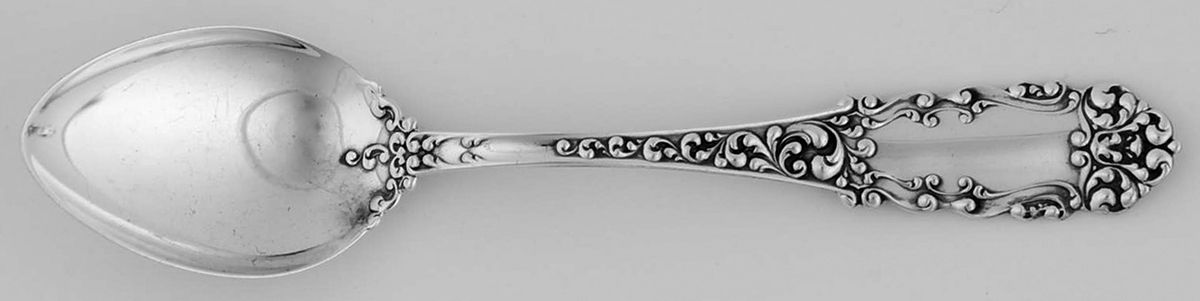 Victoria-Old (Sterling, 1890) Demitasse Spoon by Watson-1