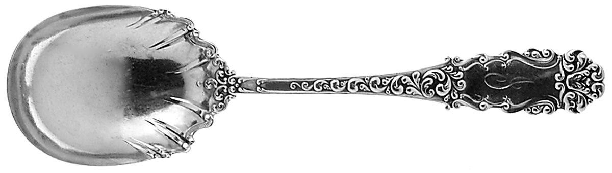 Victoria-Old (Sterling, 1890) Large Jelly Spoon by Watson-1