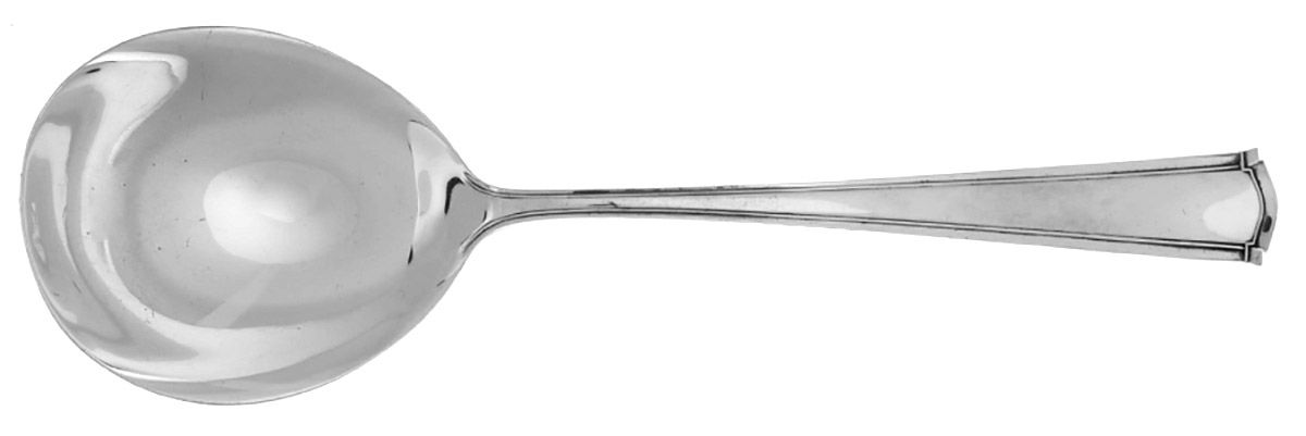 Wentworth (Sterling, 1913, No Monograms) Large Solid Berry/Casserole Spoon by Watson-1