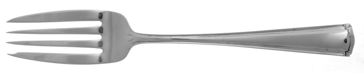 Wentworth (Sterling, 1913, No Monograms) Medium Solid Cold Meat Serving Fork by Watson-1