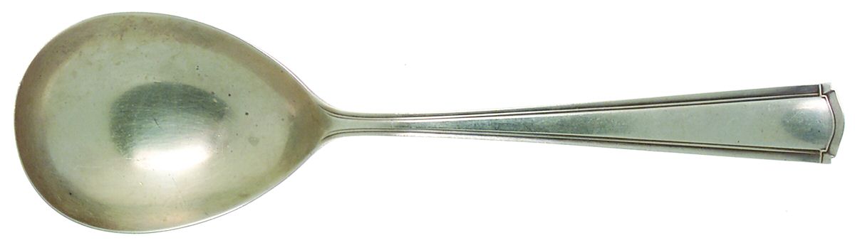 Wentworth (Sterling, 1913, No Monograms) Preserve Spoon by Watson-1