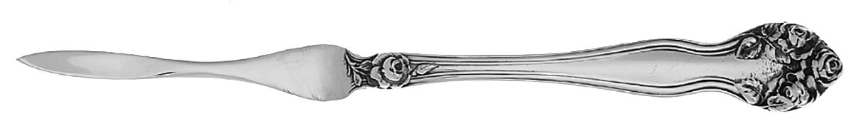 Wedding Rose (Sterling, 1900, No Monograms) Solid Nut Pick by Watson-1