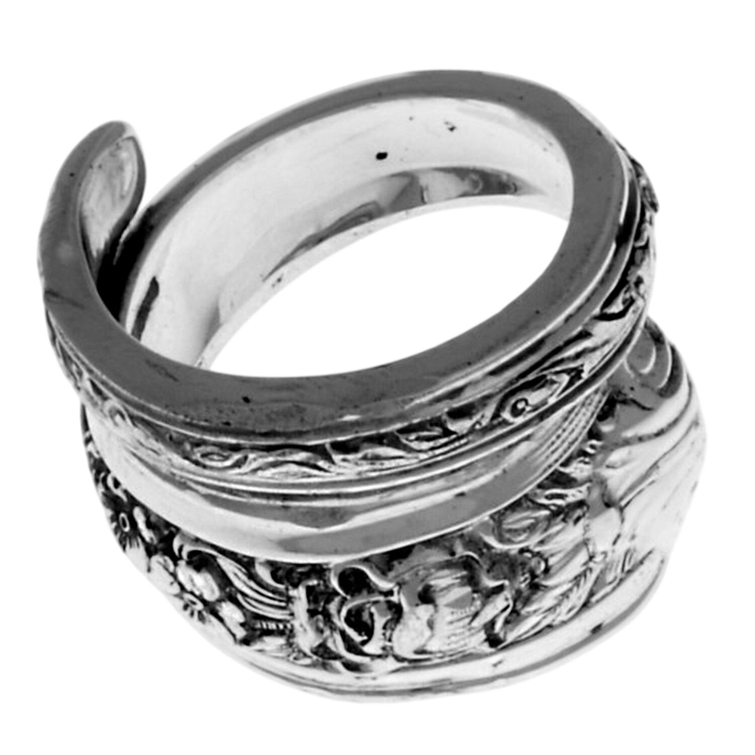 Windsor Rose (Sterling, 1940) Finger Ring (Provide Size) HC by Watson-1