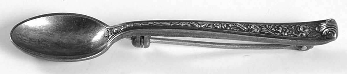 Windsor Rose (Sterling, 1940) Lapel Pin by Watson-1
