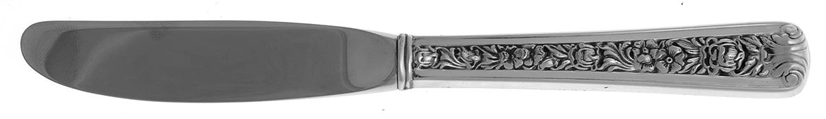 Windsor Rose (Sterling, 1940) Modern Hollow Butter Spreader (Stainless) by Watson-1