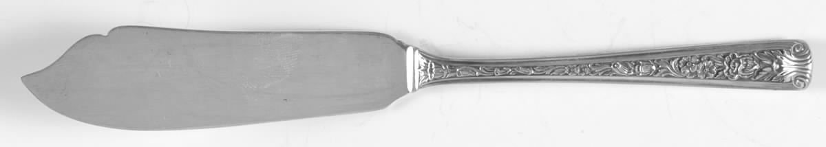 Windsor Rose (Sterling, 1940) Flat Handle Master Butter Knife by Watson-1