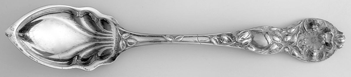 Wild Rose (Sterling, 1905) Fruit/Orange Spoon by Watson-1