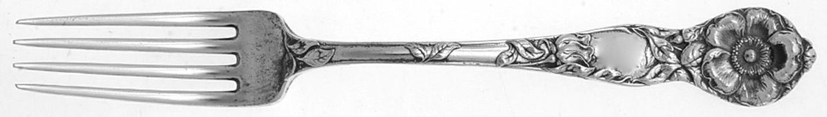 Wild Rose (Sterling, 1905) Fork by Watson-1