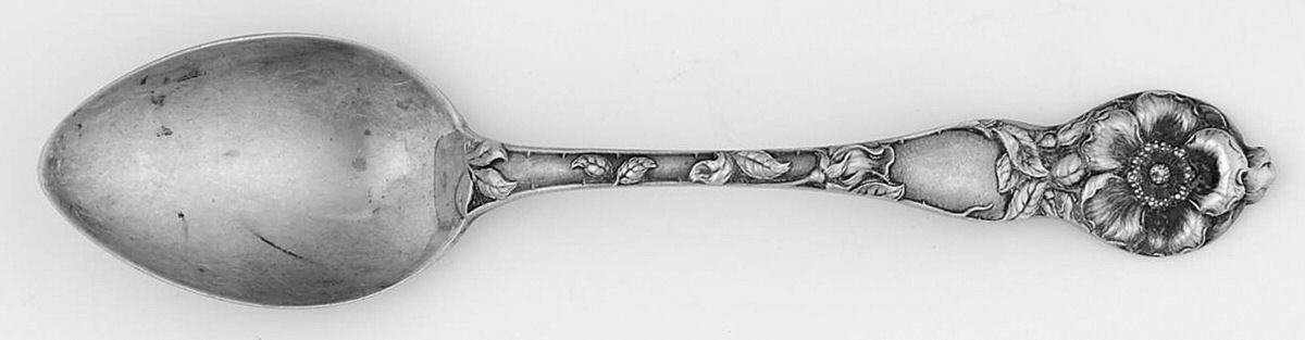 Wild Rose (Sterling, 1905) Demitasse Spoon by Watson-1