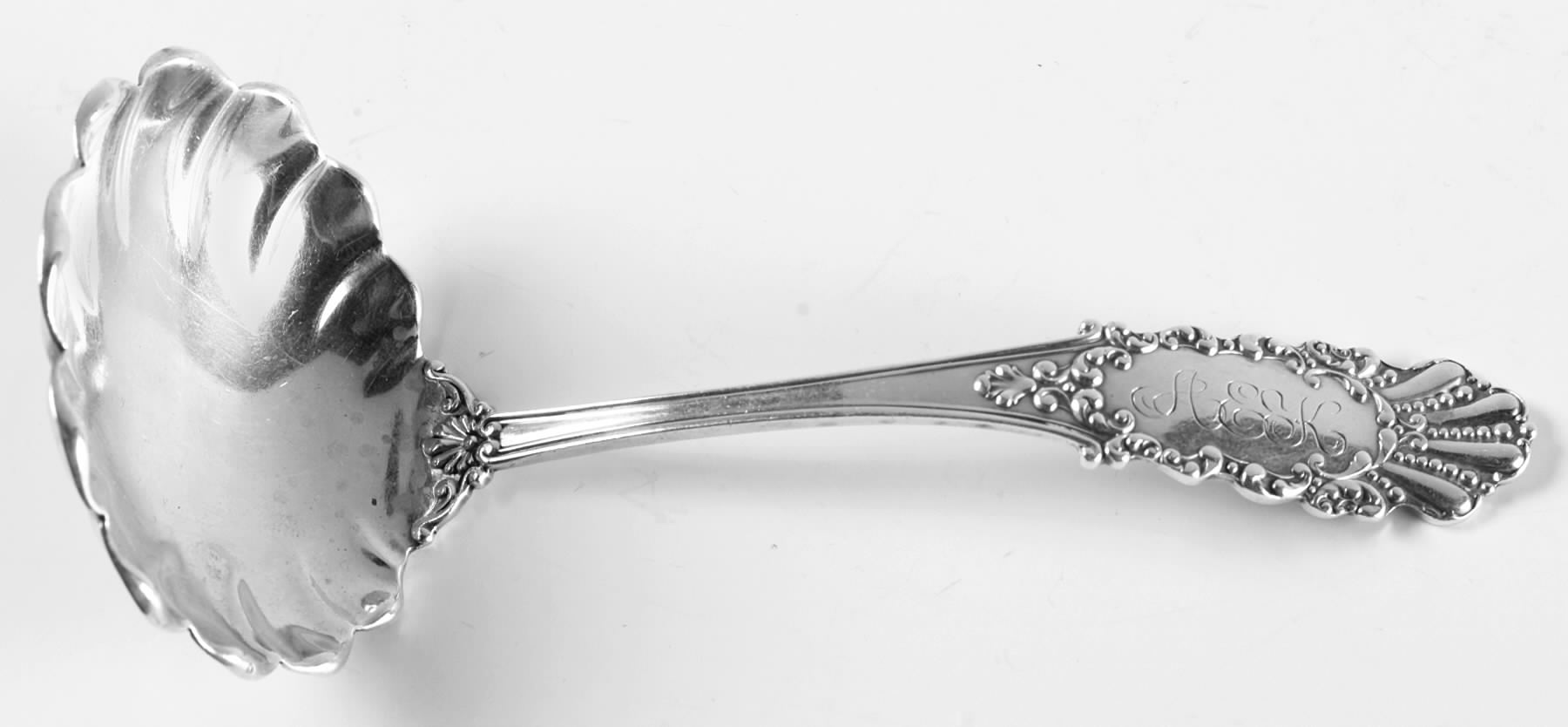 Coronado (Sterling) Large Gravy Ladle, Solid Piece by Watson-1
