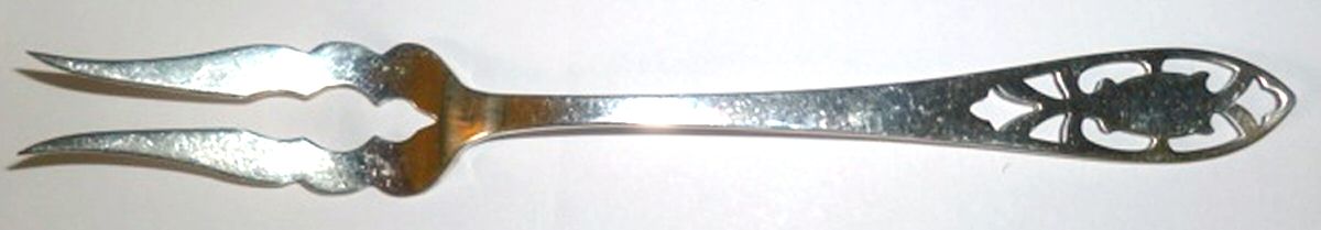 WED9 (Sterling) Lemon Fork by Weidlich Silver-1