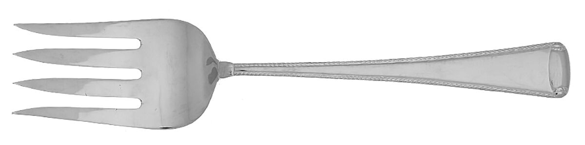Monarch (Stainless) Medium Solid Cold Meat Serving Fork by Wallace Silver-1