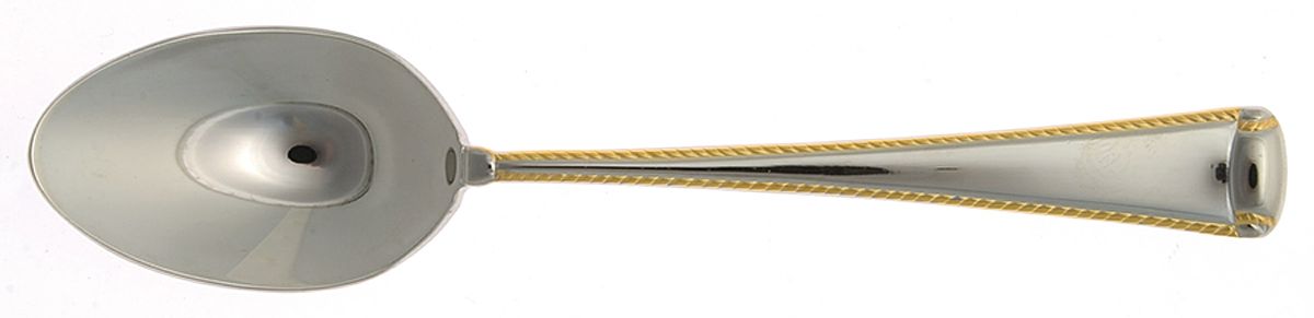 Golden Monarch (Stainless, Gold Acct) Teaspoon by Wallace Silver-1