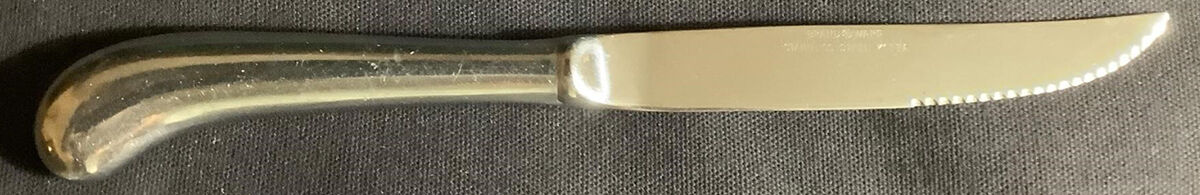Westbrook (Stainless) Individual Pistol Handle Steak Knife by Wallace Silver-1