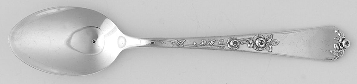 Sterling Rose (Sterling, 1955) Teaspoon by Wallace Silver-1