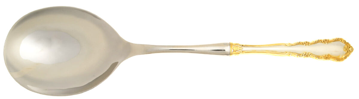Shenandoah (Sterling) Casserole Spoon with Smooth Stainless Bowl HC by Wallace Silver-1