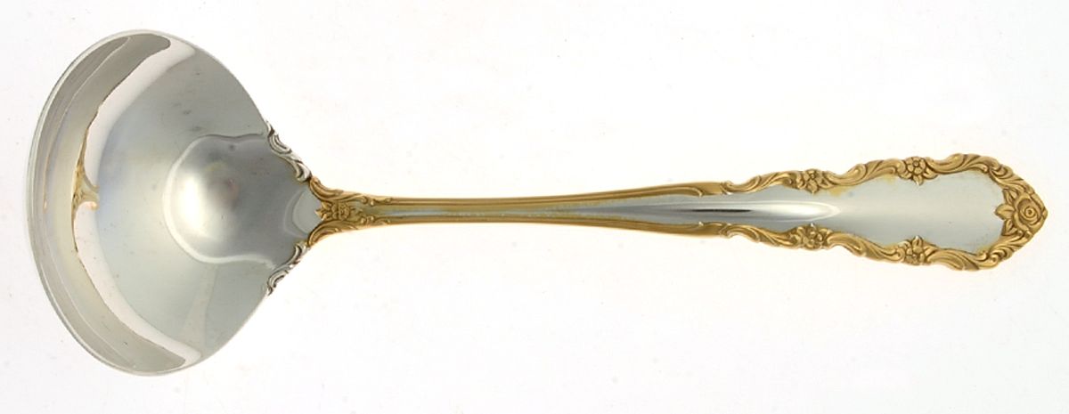 Shenandoah (Sterling) Solid Gravy Ladle by Wallace Silver-1