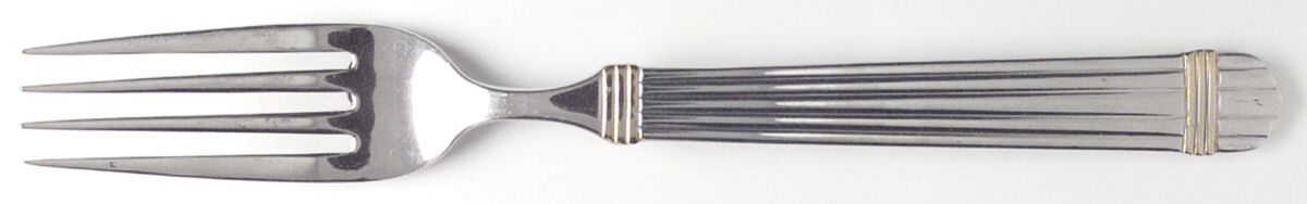 Gold Chardonnay (Stainless) Fork by Wallace Silver-1