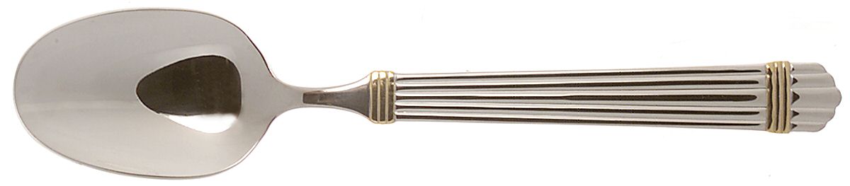 Gold Chardonnay (Stainless) Place/Oval Soup Spoon by Wallace Silver-1
