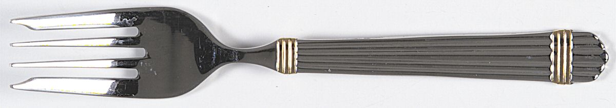 Gold Chardonnay (Stainless) Individual Salad Fork by Wallace Silver-1