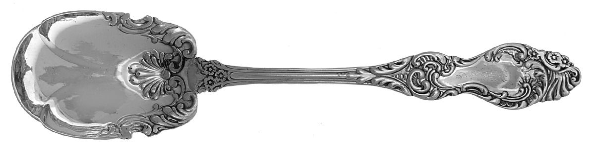 Three (Silverplate) Sugar Shell Spoon by Wm H Rogers-1