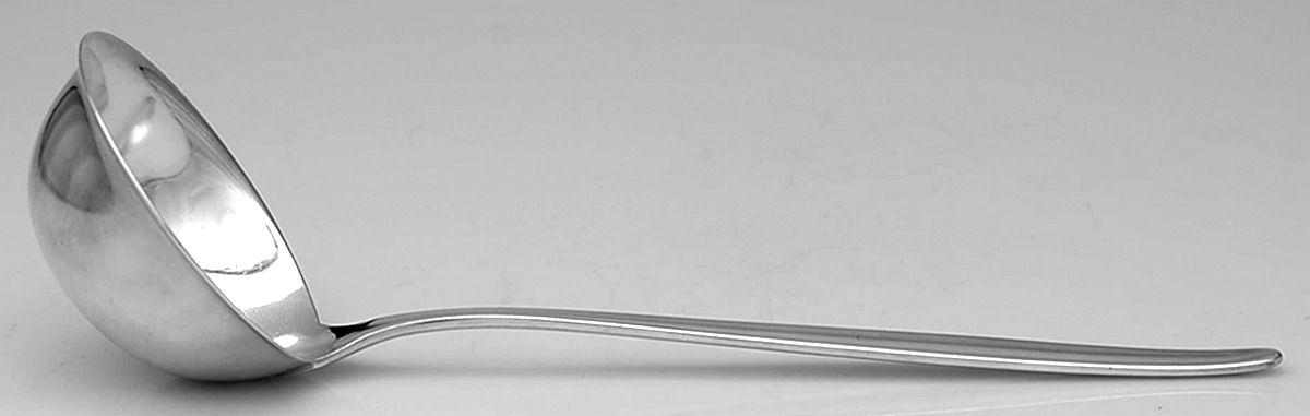 Laurel -Stockholm (Silverplate) Solid Soup Ladle by WMF Flatware-1