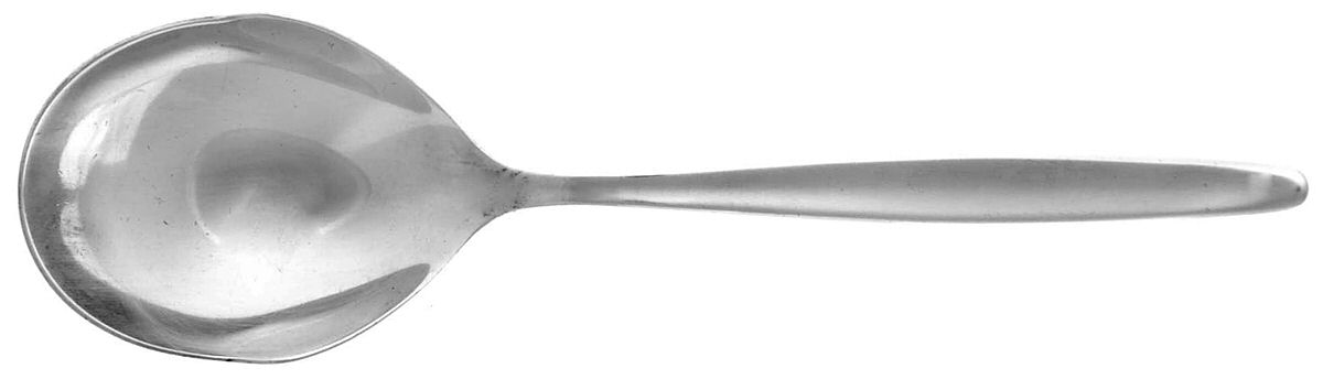 Laurel -Stockholm (Silverplate) Solid Smooth Casserole Spoon by WMF Flatware-1