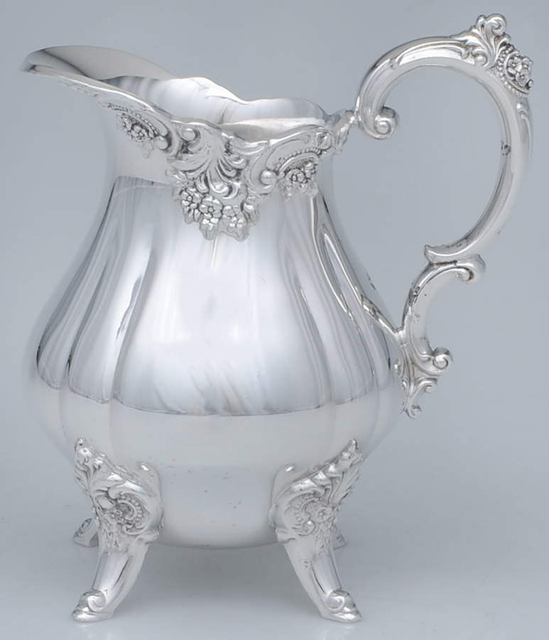 Baroque (Silverplate, Hollowware, Older) Creamer by Wallace Silver-1