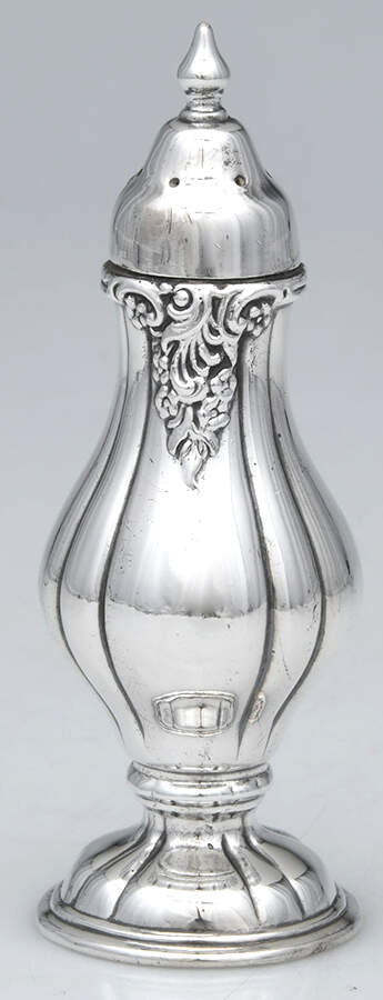 Baroque (Silverplate, Hollowware, Older) Salt Shaker by Wallace Silver-1