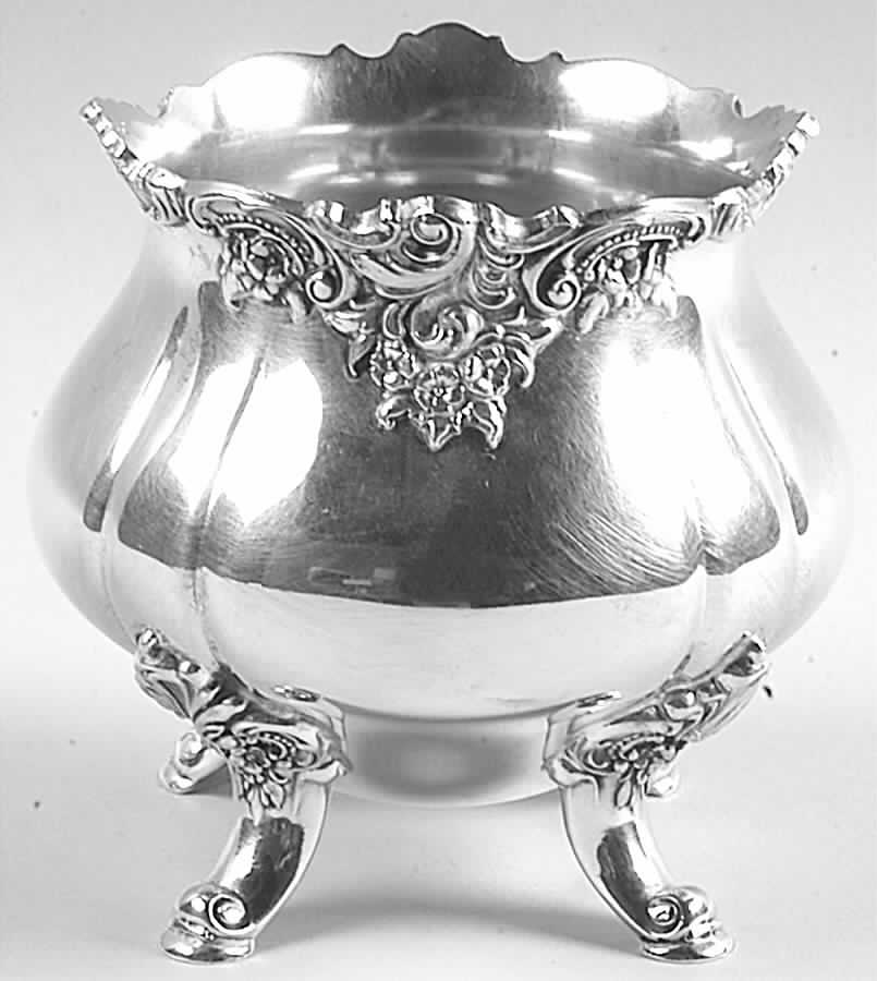 Baroque (Silverplate, Hollowware, Older) Waste Bowl by Wallace Silver-1