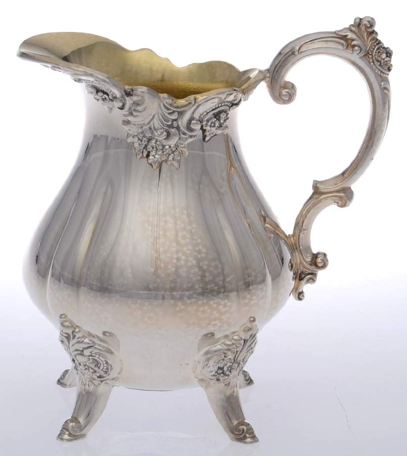 Baroque (Silverplate, Hollowware, Older) Creamer by Wallace Silver-1