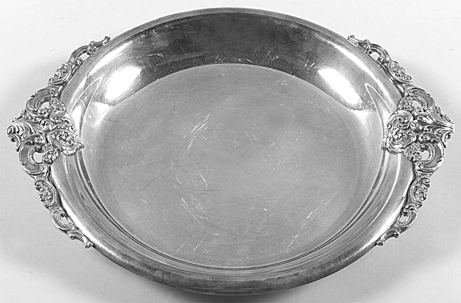 Baroque (Silverplate, Hollowware, Older) 15" Silverplate Buffet Dish/Tray by Wallace Silver-1