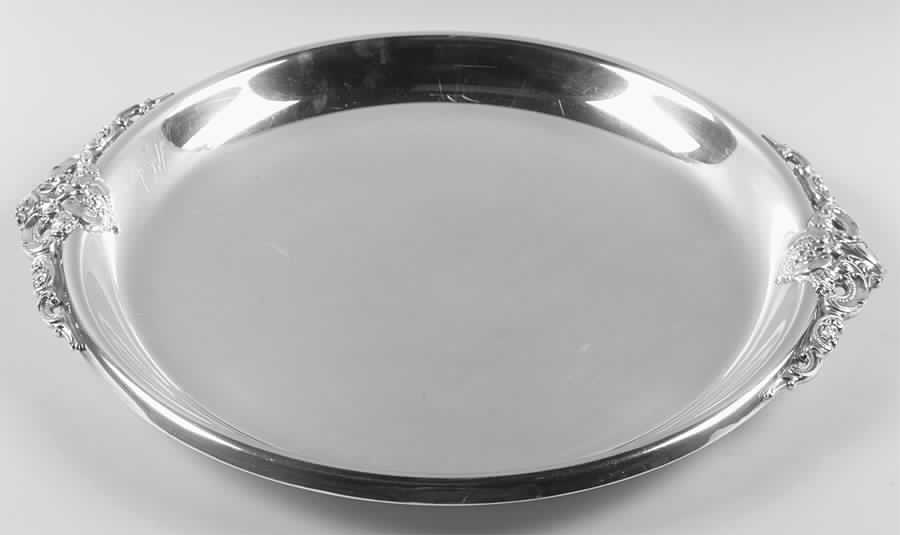 Baroque (Silverplate, Hollowware, Older) Barbeque Dish by Wallace Silver-1