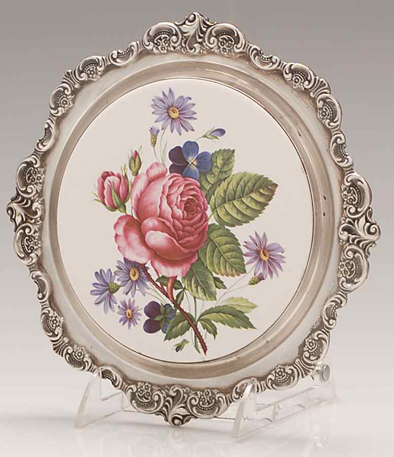Baroque (Silverplate, Hollowware, Older) Trivet by Wallace Silver-1