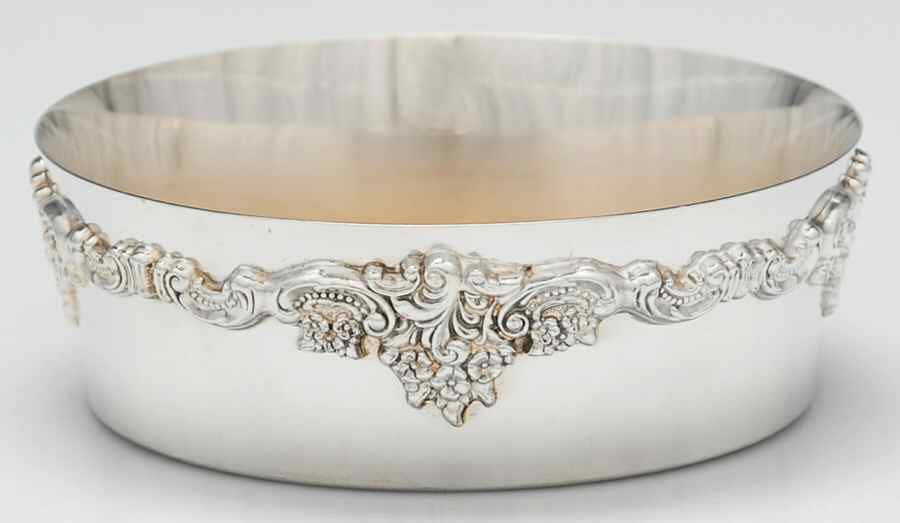 Baroque (Silverplate, Hollowware, Older) Silverplate Wine Coaster by Wallace Silver-1